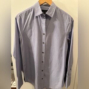 JCrew Button Down Shirt with Sequin Embellishment on Sided in size 2